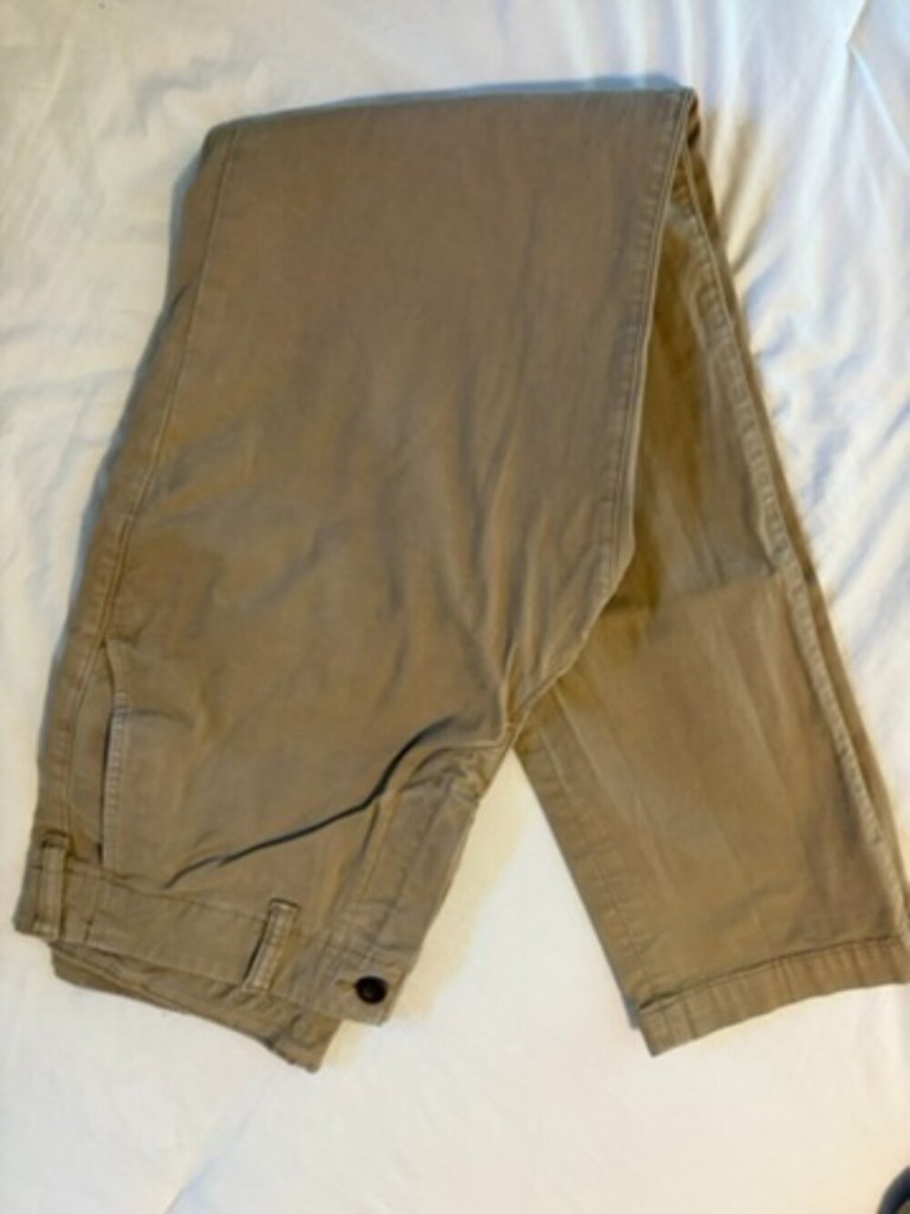 American Eagle Flex Chino Pants Men’s 32x34 Tan Khaki Stretch Straight